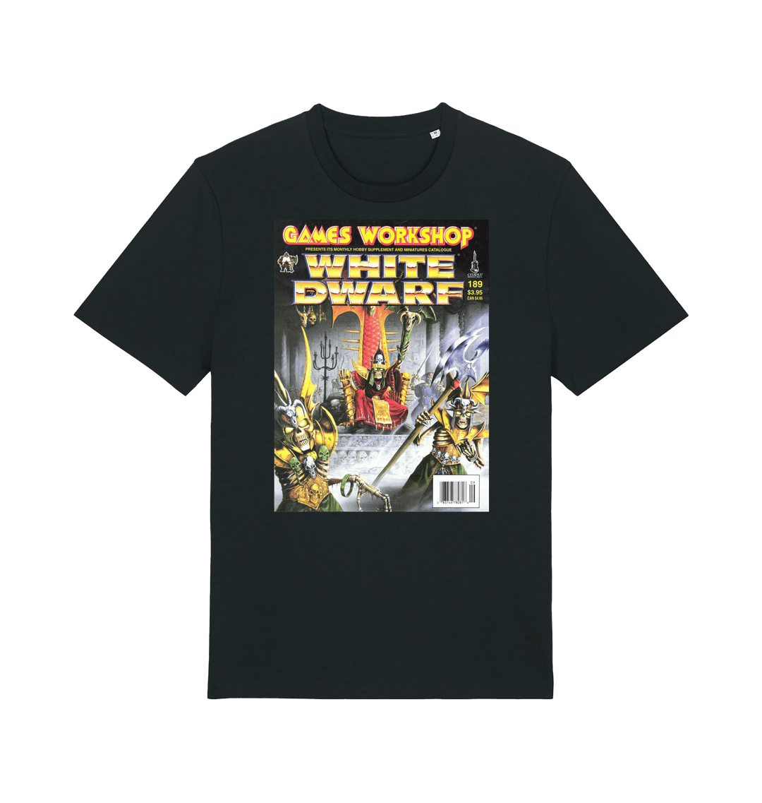 Black Printed T-shirt Front